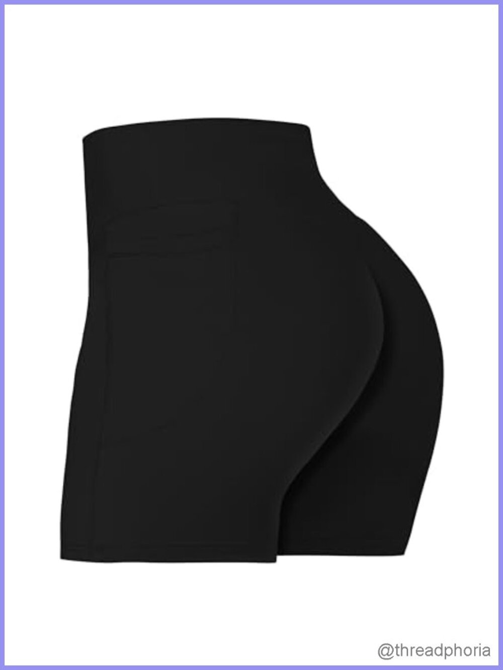 Women's High Waist Biker Shorts with Pockets Tummy Control Yoga Workout Gym